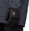 Schwarze Skihandschuhe "Mission Gloves" von Black Diamond; mit verstellbarem Handgelenkriemen. Produktbild-Vorschau