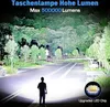 Wiederaufladbare LED -Taschenlampe, 500.000 Lumen, extrem Produktbild-Vorschau 2