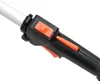 A close-up view of the handle and controls of a power tool, likely a brush cutter or string trimmer. Produktbild-Vorschau