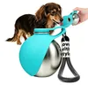 Hundetrinkflasche Edelstahl, 285ml, Silikonnapf faltbar, Produktbild-Vorschau 1