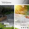 Table de jardin BIANCA 150 x 90 cm pieds réglables en Voir les images du produit 5