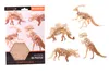 Puzzle 3D drevený dinosaurus Náhľad obrázku produktu 1