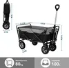 EUGAD Bollerwagen faltbar, 100 L, verstellbarem Griff, Produktbild-Vorschau 3