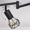Borio »Borio« 6-flammige Deckenlampe aus Metall/Holz in Produktbild-Vorschau 3