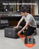 Walizka rackowa VEVOR 6U o głębokości 39 cm, walizka Podgląd zdjęcia produktu 5