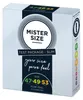 Mužské Přizpůsobené Průhledné Prezervativy, Velikosti 47 Náhled obrázku produktu 4