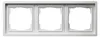 Cadre Gira triple Gira 0213112 Interrupteur plat blanc pur, Voir les images du produit 2