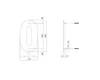 Hausnummer 0 XL 300x2mm Edelstahl gebürstet Produktbild-Vorschau 5