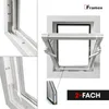 Framex Kellerfenster Weiß BxH 100 x 60 cm (1000 x 600 mm), Produktbild-Vorschau 10