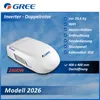 GREE 2600W GoCool Plus Doppelrotor Inverter Dachklimaanlage Produktbild-Vorschau 1