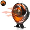 Ikodm 6-Blatt Kaminventilator mit Schutzgitter und Produktbild-Vorschau 11