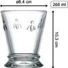 La Rochère Bee, Transparent, Glas, 6 Stück(e), Bee, 270 ml, Produktbild-Vorschau 10
