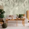 Muralo Vlies Fototapete Für Wohnzimmer BLÄTTER Blumen Beton Produktbild-Vorschau 4