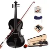LEADZM Violine 4/4 Violinenset GEIGE mit Koffer Kinnstütze Produktbild-Vorschau 1