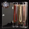 Halskettenhalter aus Acryl mit 24 Haken, transparenter Produktbild-Vorschau 3