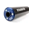 Marmitta Stage6 Streetrace Cnc Blu Nero Derbi / Am6 Anteprima dell’immagine prodotto 8