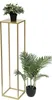 DanDiBo Blumenhocker Metall Gold Eckig 100 cm Blumenständer Produktbild-Vorschau 7
