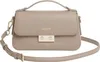 LACOSTE Pelle borsa a tracolla Flap Crossover Bag Taupe Anteprima dell’immagine prodotto 5