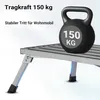 Wiltec camping step fino a 150 kg sgabello a gradini Anteprima dell’immagine prodotto 4