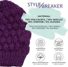 styleBREAKER Damen Strick Beanie Mütze mit Bubblemuster, Produktbild-Vorschau 3