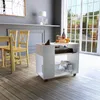 Armoire à roulettes blanche Mondeer avec séparateurs Voir les images du produit 10