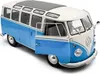 Solido 421186462 VW T1 Samba Bus 1962 blau weiß 1:18 Produktbild-Vorschau 7
