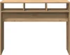 vidaXL Stolik konsola Artisan dąb 105x30x80 cm materiał Podgląd zdjęcia produktu 4