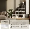 Bibliothèque Talisa avec 10 compartiments ouverts, design Voir les images du produit 2