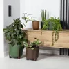 HowHomely Vaso da fiori altezza 25 cm - Vaso da fiori nero Anteprima dell’immagine prodotto 4