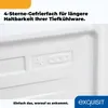 Exquisit Mini Gefrierschrank GB540-050C weiss | 31 l Produktbild-Vorschau 7