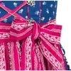 Kinderdirndl 3-teilig Demi in Dunkelblau vom Nübler Größe Produktbild-Vorschau 4