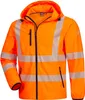 NITRAS Warnschutz Regenjacke Warnschutzjacke Gr. XL orange Produktbild-Vorschau 1