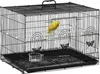 PawHut Vogelkäfig 60 x 41 x 41 cm, Voliere aus Metall mit Produktbild-Vorschau 1