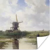 MuchoWow® Poster Mühle - Willem Roelofs - Alte Meister - Produktbild-Vorschau 1