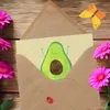 Mr. & Mrs. Panda Deluxe Karte Avocado Glücklich - Gelb Produktbild-Vorschau 3