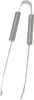 A pair of stainless steel tongs against a white background. Anteprima dell’immagine prodotto