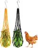 ® 2 Stück Hühner Futternetz zum Aufhängen, Hähnchen Produktbild-Vorschau 1