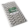 Papstar Trinkhalme Papier Stripes 29cm Produktbild-Vorschau 1