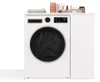 Badezimmer-Waschmaschinenschrank mit Türen POLA NP 1D WEISS Produktbild-Vorschau 9