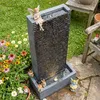 Outsunny Springbrunnen 2-stufig Gartenbrunnen mit LED Produktbild-Vorschau 8