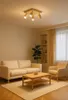 LUXOLAR Lampa sufitowa plafon 4-punktowy GU10 LED beżowy, Podgląd zdjęcia produktu 3
