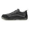 A side view of a black safety shoe against a white background. Produktbild-Vorschau