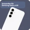 Hülle Samsung Galaxy A35 Schutzhülle - Cazy - Transparant Produktbild-Vorschau 2