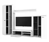 AX LIVING Spacoro Wohnwand weiß 270 cm breite, hochwertig, Produktbild-Vorschau 4