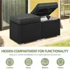 Yaheetech Hocker, strapazierfähige flache HDPE-Rattanoptik, Produktbild-Vorschau 4