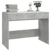 vidaXL Schreibtisch Betongrau 101x50x76,5 cm Holzwerkstoff Produktbild-Vorschau 12