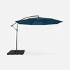 sweeek - Runder Ampelschirm Ø350cm - Wasserblau Produktbild-Vorschau 2