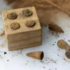 Incenso fai da te - Stampo in legno per 4 coni Anteprima dell’immagine prodotto 3