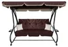 Aga Altalena da giardino 2 in 1 GRANDLUX XXL Marrone scuro Anteprima dell’immagine prodotto 5