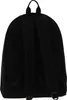 The back view of a black backpack. Produktbild-Vorschau